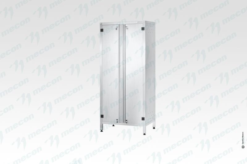 Шкаф кухонный ШЗКп - 600*600*1800 "Profi Inox", двери распашные, полки сплошн. 3 шт., без к-та замков Шкаф кухонный ШЗКп - 600*600*1800 "Profi Inox", двери распашные, полки сплошн. 3 шт., без к-та замков